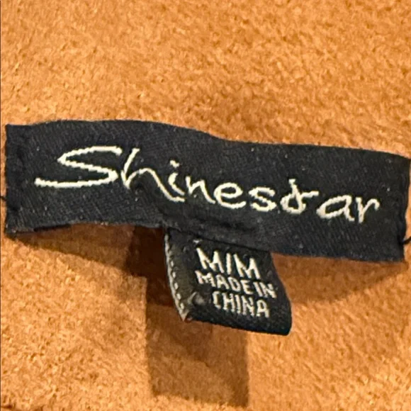 Stylish  Shinestar Suede-like Jacket Medium - Picture 8 of 8